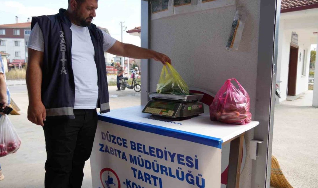 DÜZCE(İHA) – Düzce Belediyesi Zabıta Müdürlüğü, 2025 yılının ilk 6