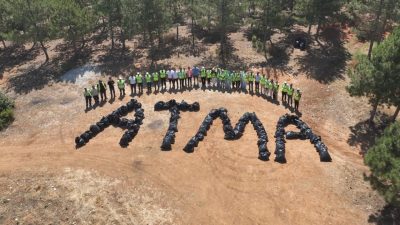 Bilecik’te ’Ormanla Yanmasın’ sloganıyla başlatılan çöp toplama etkinlinde 20 ton