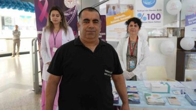 Kastamonu’da yaşayan bir vatandaş, İl Sağlık Müdürlüğü tarafından farkındalık oluşturmak