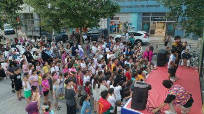 Başiskele Belediyesi, “Yaz Çocuklarımızla Güzel” projesi kapsamında çocuklar için etkinlik