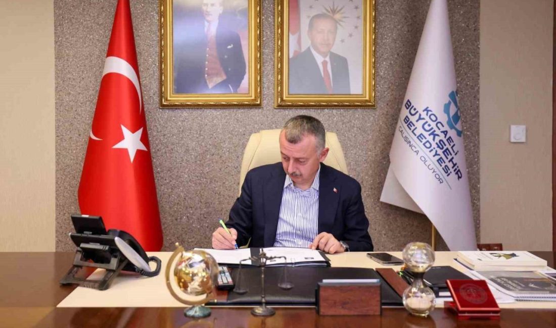 Kocaeli Büyükşehir Belediye Başkanı Tahir Büyükakın, Kocaeli’nin Filistin’in Gazze şehriyle