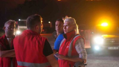 Bilecik Belediye Başkanı Melek Mızrak Subaşı, Sakarya sınırından başlayarak Osmaneli