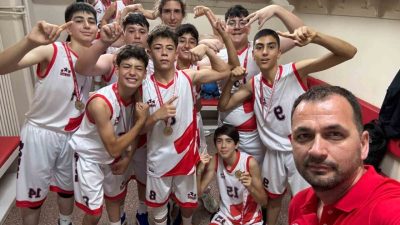 Analig Basketbol kız-erkek grup müsabakalarında Düzce Analig Basketbol kız ve