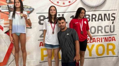 Afyonkarahisar’da düzenlenen Anadolu Yıldızlar Ligi (ANALİG) Yüzme Müsabakalarında Bilecikli sporcular