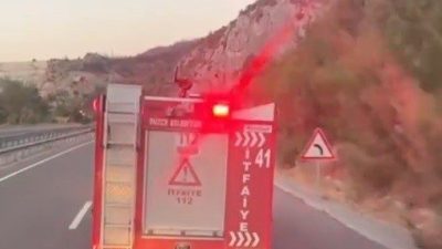 DÜZCE(İHA) – Bilecik’teki söndürme çalışmalarını tamamlayan Düzce Belediyesi İtfaiye Müdürlüğünü