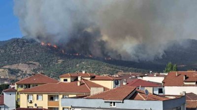 Bilecik’te bu sabah itibariyle kısmen kontrol altına alınan orman yangını
