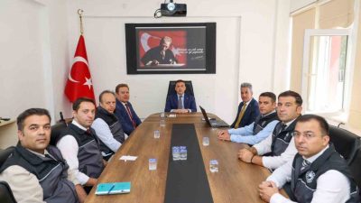 Bilecik Valisi Faik Oktay Sözer, Tarım ve Orman İl Müdürlüğü’nü