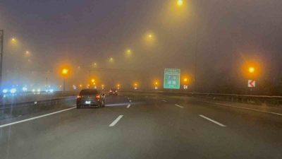 Anadolu Otoyolu Düzce geçişi ve Bolu Dağı tüneller mevkiinde yoğun