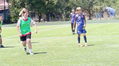 Bilecik’in Bozüyük ilçesinde düzenlenen kızlar ve erkekler futbol turnuvası büyük