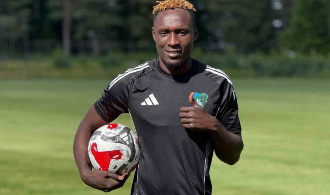 Kocaelispor’un yeni transferi İngiliz forvet Daniel Agyei, Topuk Yaylası kampında