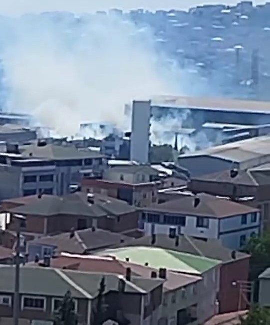 Kocaeli’nin Dilovası ilçesinde bulunan Diler Demir Çelik Fabrikası’nda meydana gelen