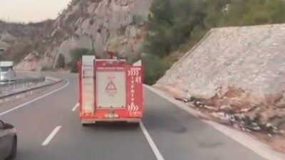 DÜZCE(İHA) – Düzce Belediyesi İtfaiye ekipleri Bilecik, Karabük’ün ardından Bursa’da