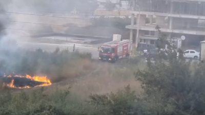 Düzce’de iki farklı noktada çıkan anız yangını, itfaiye ekiplerinin zamanında