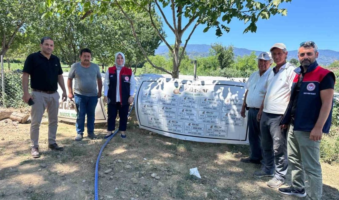 Düzce’de üretim yapan çiftçiler, kaliteli ve aromatik ürünleriyle Türkiye’nin dört