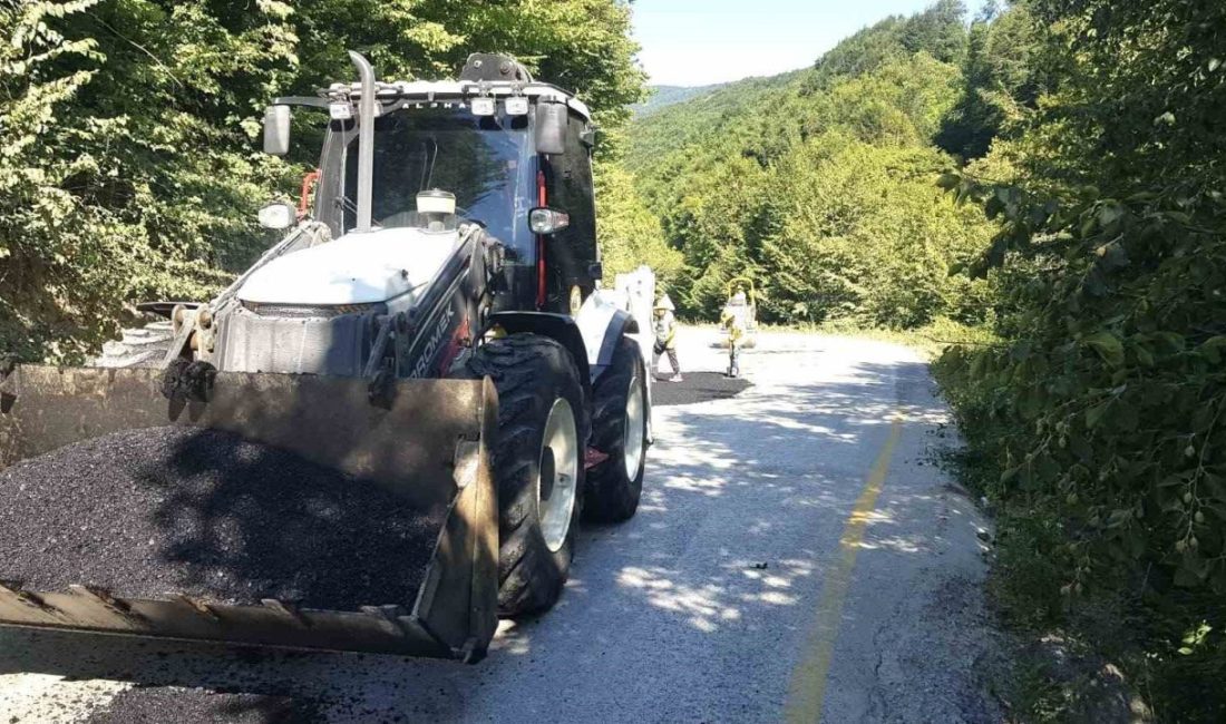 Düzce’nin köy yolları daha konforlu olacak DÜZCE (İHA) – Düzce İl Özel İdaresi ekipleri köy yollarında