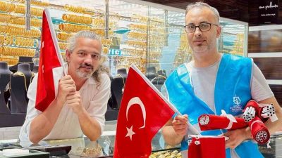 Kocaeli’de 15 Temmuz’un 9. yıldönümünde esnaf ve vatandaşlara binlerce Türk