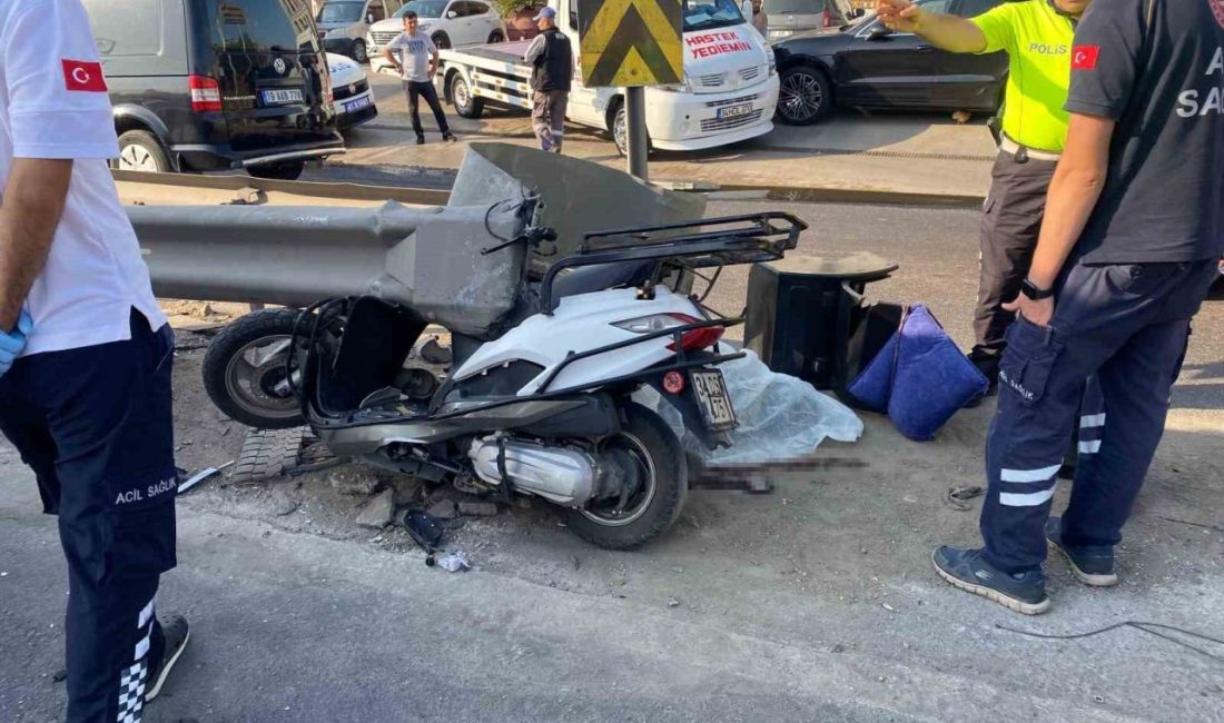 Kocaeli’nin Körfez ilçesinde bariyere çarparak hayatını kaybeden motosikletin sürücüsünün Kerem