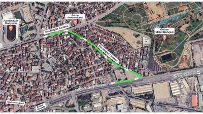 Gebze İlyasbey ve Eski Bağdat caddelerinde yeni trafik dolaşım planını
