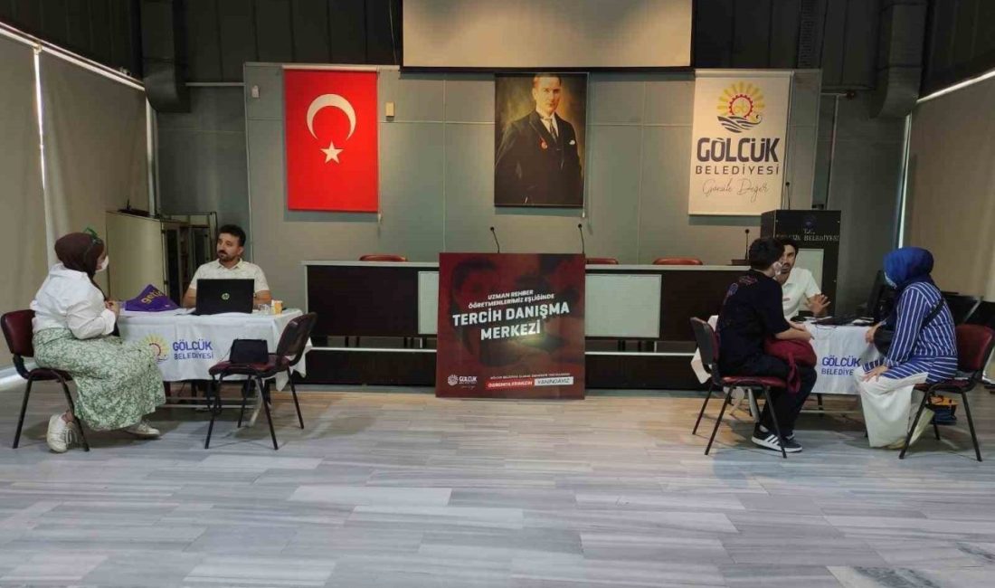 Gölcük Belediyesi, her yıl olduğu gibi Yüksek Öğretim Kurumları Sınavı’nda