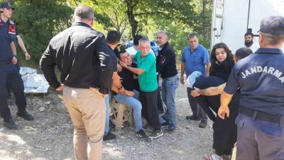 Bolu’nun Mudurnu ilçesine bağlı Taşkesti beldesinde bulunan Karamurat Göleti’nde, dün