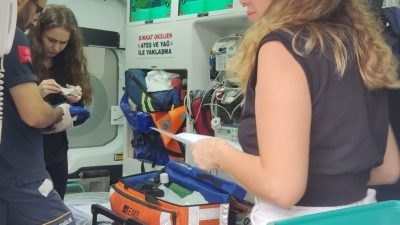 DÜZCE(İHA) – Düzce’de 1 ve 3 Nolu Merkez 112 Acil