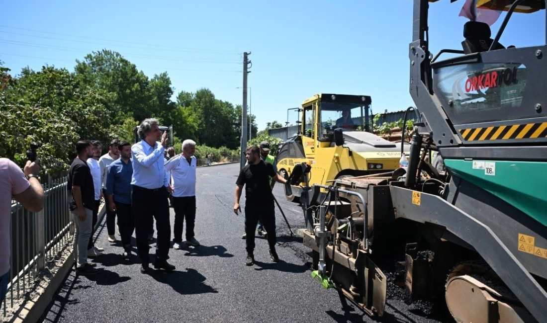 İçmeler caddesinde 2 bin 500 ton asfalt kullanıldı Kartepe Belediyesi Fen İşleri Müdürlüğü, Maşukiye Mahallesi’nin önemli güzergahlarından biri