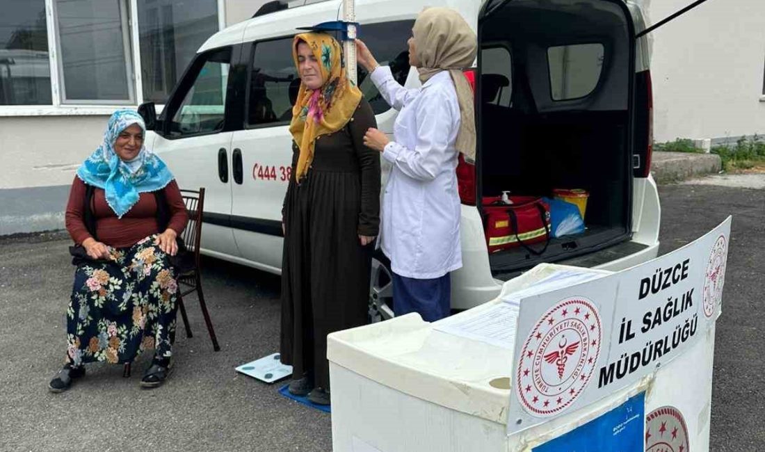 İdeal kilonu öğren, sağlıklı yaşa Düzce İl Sağlık Müdürlüğü tarafından yürütülen “İdeal Kilonu Öğren, Sağlıklı