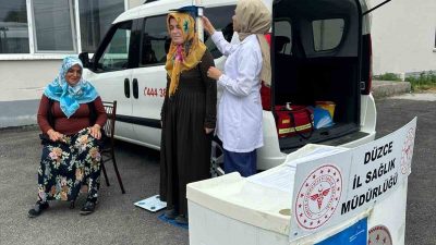 Düzce İl Sağlık Müdürlüğü tarafından yürütülen “İdeal Kilonu Öğren, Sağlıklı