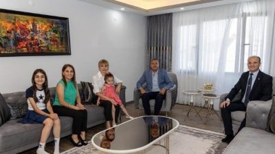 Bilecik İl Emniyet Müdürü Hakan Yılmaz ve eşi Deniz Yılmaz,