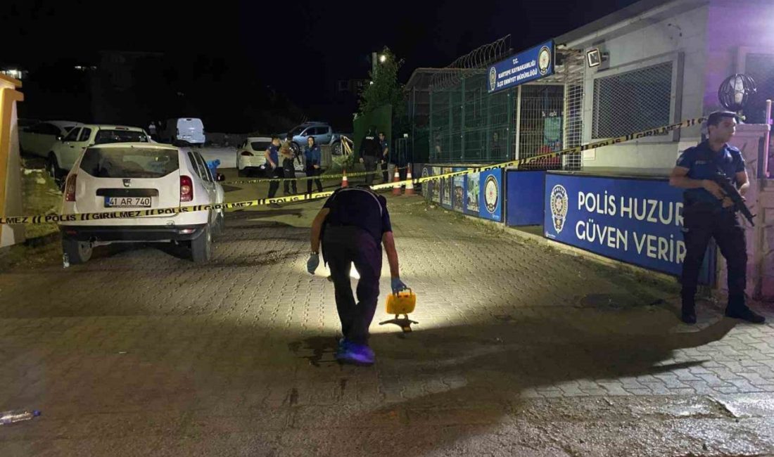 İlçe Emniyet Müdürlüğü önünde silahlı kavga: 2 yaralı Kocaeli’nin Kartepe ilçesinde ifade verdikten sonra serbest kalan iki grup