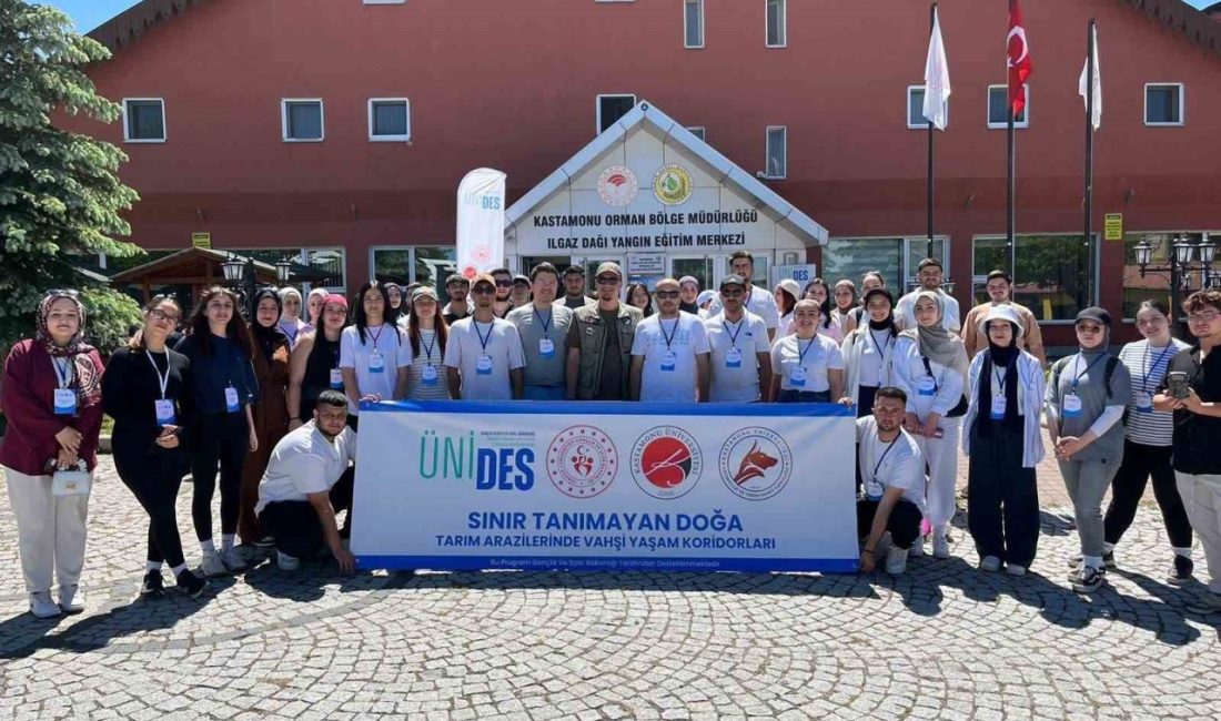 Kastamonu Üniversitesi öğrencilerine Ilgaz Dağı’nda gerçekleştirilen eğitimlerde yaban hayatı hem