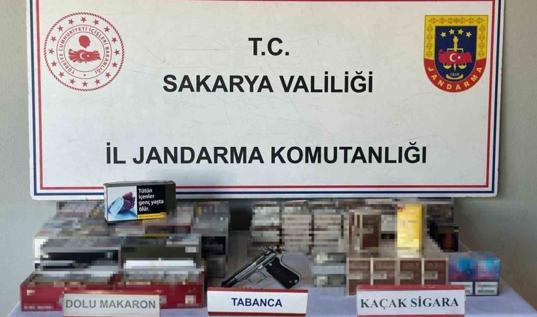 Sakarya’nın Erenler ilçesinde jandarma ekiplerince gerçekleştirilen kaçakçılık operasyonunda 1 şüpheli