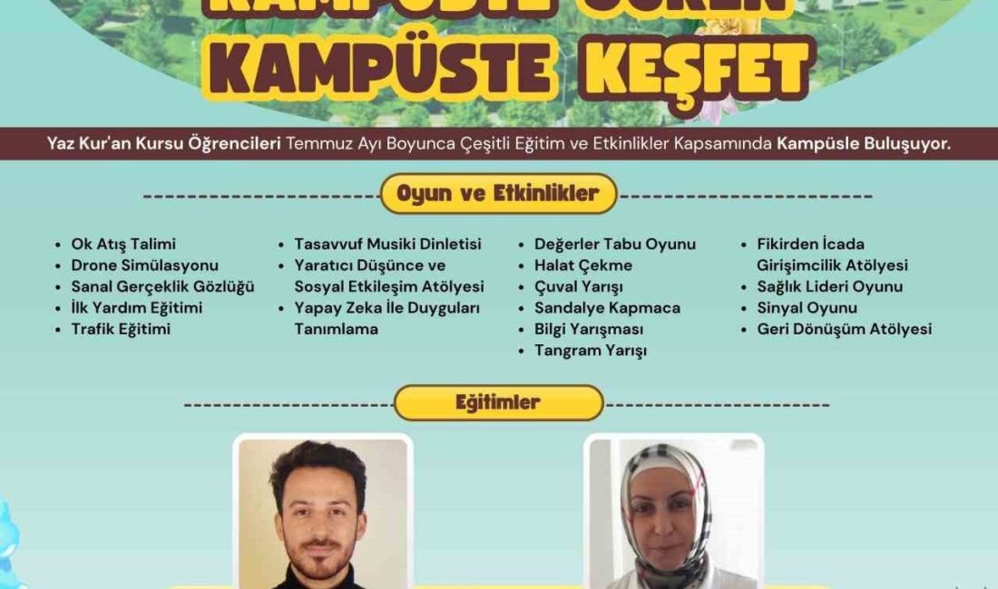 “Kampüste Öğren Kampüste Keşfet” projesi başlıyor Sakarya Üniversitesi Sağlık Kültür ve Spor Daire Başkanlığı Kültür Şube