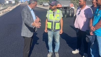 Sakarya Büyükşehir Belediye Başkanı Yusuf Alemdar, Karasu’nun en işlek arterlerinden