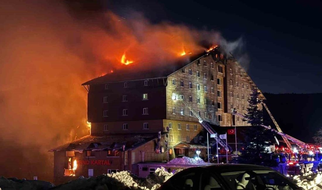 Kartalkaya davası başladı Bolu Grand Kartal Otel’de 78 kişi yaşamını yitirdiği, 133 kişinin