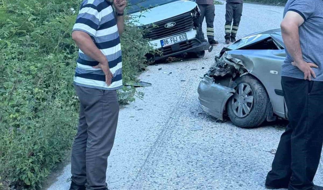 Kastamonu’da iki otomobil çarpıştı: 1 yaralı Kastamonu’nun Çatalzeytin ilçesinde iki otomobilin çarpışması neticesinde meydana gelen kazada