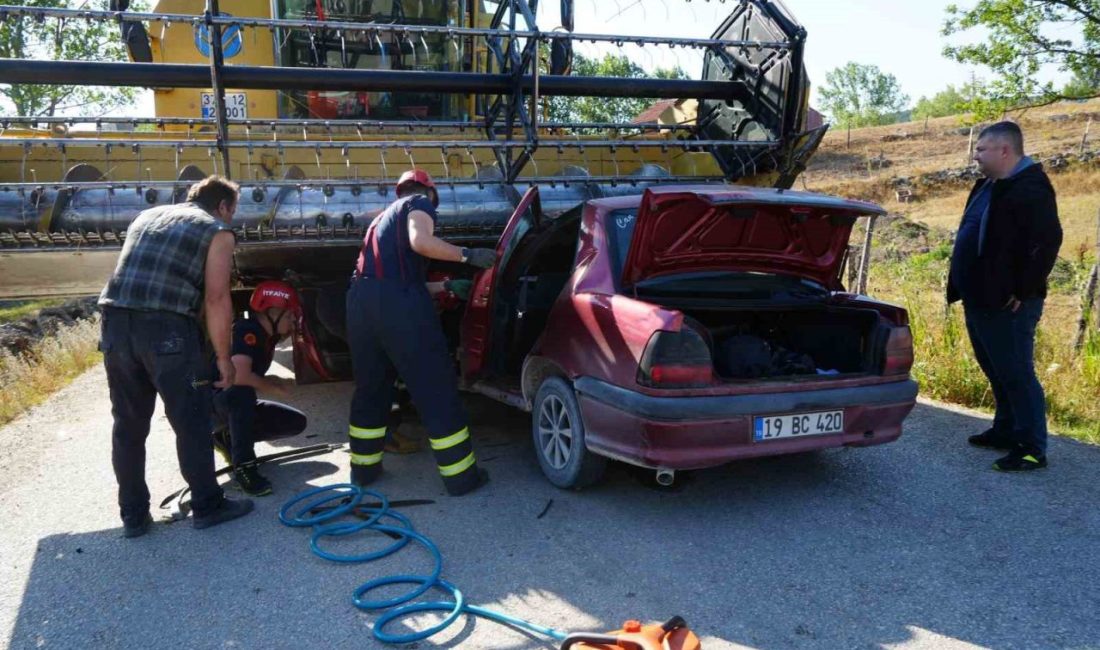 Kastamonu’da otomobil biçerdöverin altında kaldı: 1 ölü Kastamonu’da otomobil, karşı yönden gelen biçerdöverin altında kalarak ezildi. Kazada