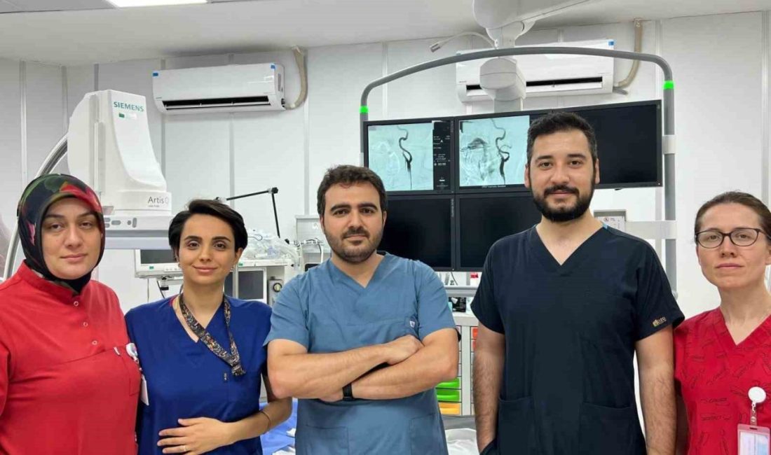 Kastamonu’da şah damarı darlıklarına stentle müdahale başladı Kastamonu Eğitim ve Araştırma Hastanesi Girişimsel Radyoloji Ünitesi’nde beyne giden