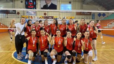 DÜZCE(İHA) – Analig Voleybol Grup Müsabakalarında Düzce Analig Voleybol Kız
