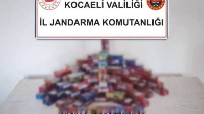 Kocaeli’de jandarma ekiplerinin düzenlediği iki ayrı operasyonda piyasa değeri yaklaşık