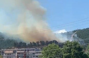 Kocaeli’de çıkan orman yangınına müdahale sürüyor. Edinilen bilgiye göre, Körfez