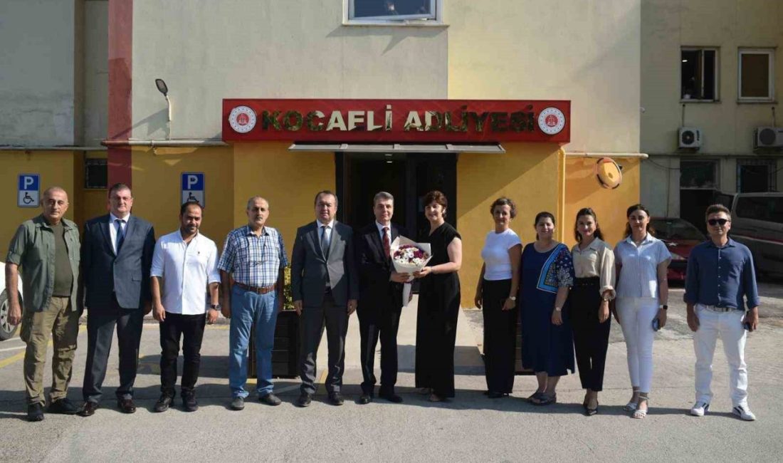 Kocaeli’nin yeni adalet komisyonu başkanı görevine başladı Hakimler ve Savcılar Kurulu’nun 20 Haziran tarihli kararnamesiyle Kocaeli Adalet