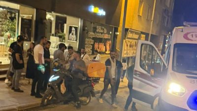 Bilecik’te seyir halinde kontrolden çıkan motorlu bisiklet bir işyerinin duvarına