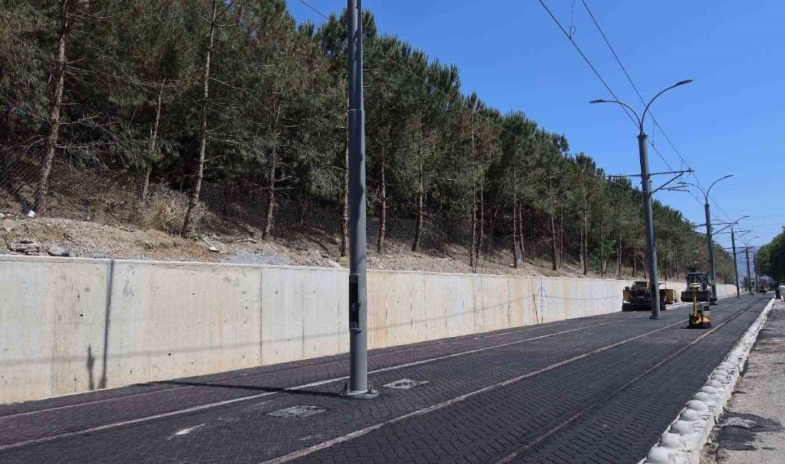 Kocaeli’de ulaşımına çağdaş soluk kazandıracak Alikahya Stadyum Tramvay Hattı projesinde
