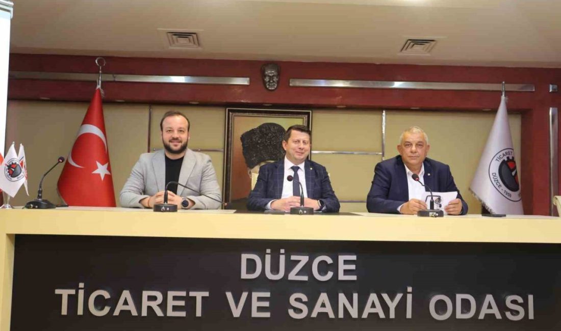 Düzce Ticaret ve Sanayi Odası’nın (DTSO) Haziran ayı olağan meclis