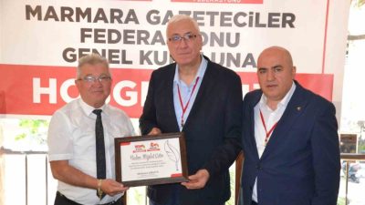 Marmara Gazeteciler Federasyonu (MGF) Genel Kurul Toplantısı Bilecik’te yapılırken, mevcut