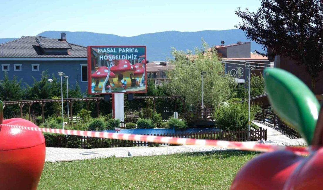 Miniklerin en çok gittiği park yenilendi Bolu Belediyesi Park ve Bahçeler Müdürlüğü ekiplerince Masal Park’ta başlatılan
