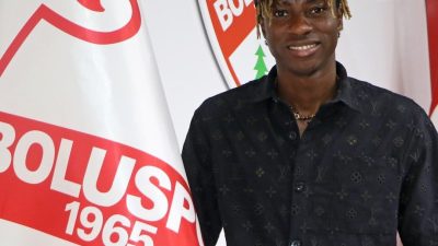 Trendyol 1. Lig ekiplerinden Boluspor, Nijeryalı futbolcu Rasheed Akanbi ile