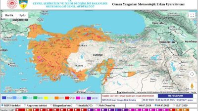 DÜZCE (İHA) – Mevsim normallerinin üzerinde seyreden hava sıcaklıkları nedeniyle