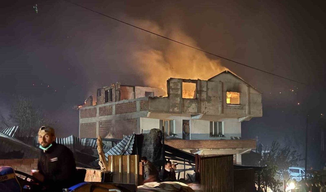 Orman yangının sıçradığı mahallede 3 ev kül oldu Sakarya’nın Geyve ilçesindeki ormanlık alanda başlayan ve mahalleye sıçrayan yangında